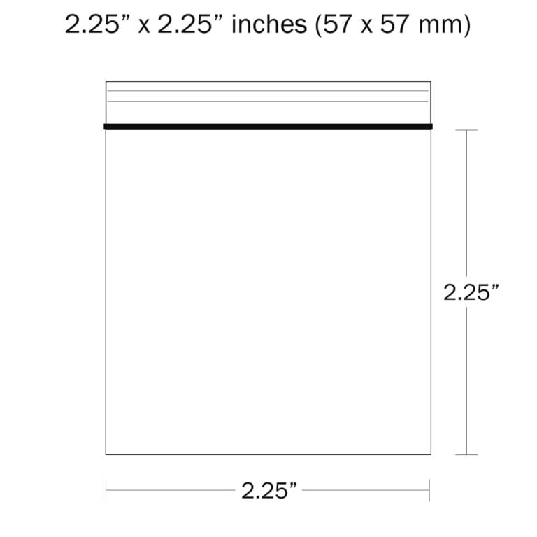 Plain Grip Seal Bags – 2.25 x 3 Inches Quick view Add to wishlist 2.25 x 2.25 Inches – Plain Grip Seal Bags