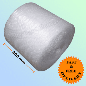 Small Bubble wrap 300mm Wide x 100m Long Approx. 