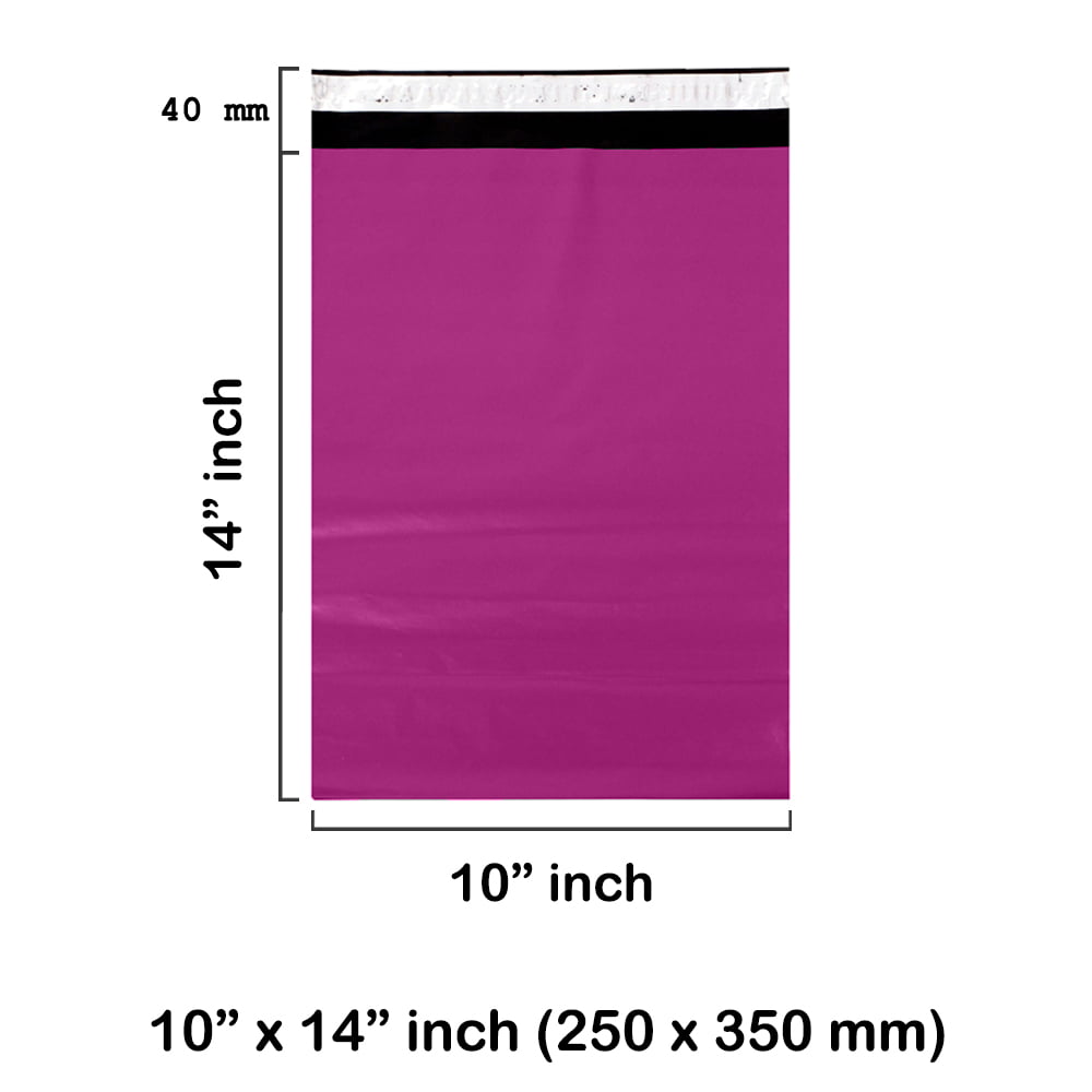 10 x 14″ inch Pink Mailing Bags