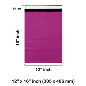 12 x 16″ inch Pink Mailing Bags