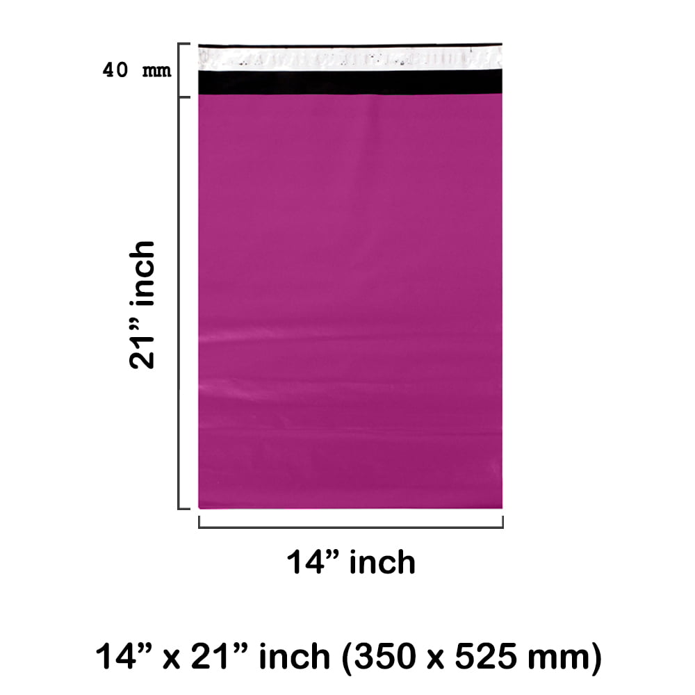 14 x 21″ inch Pink Mailing Bags