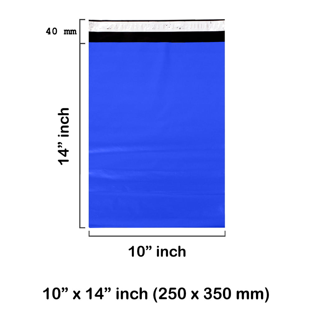10 x 14″ inch Blue Mailing Bags – 250 x 350 mm