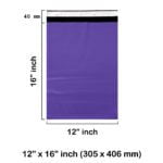 12 x 16″ inch Violet Mailing Bags
