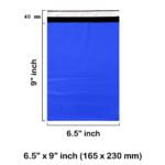 6.5 x 9″ inch Blue Mailing Bags – 165 x 230 mm