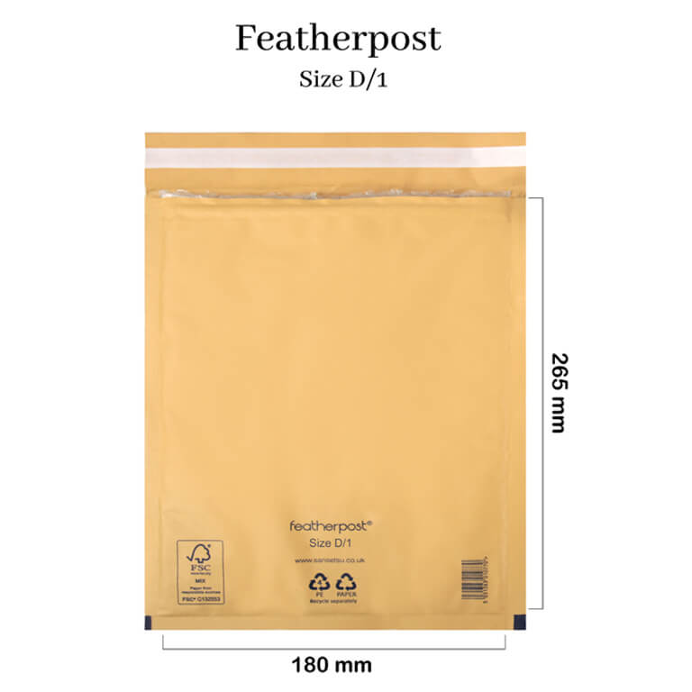 D1 Padded envelopes