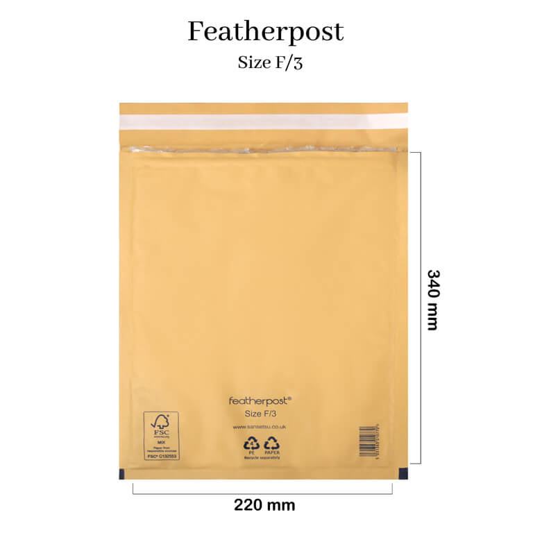 F3 Padded Envelopes