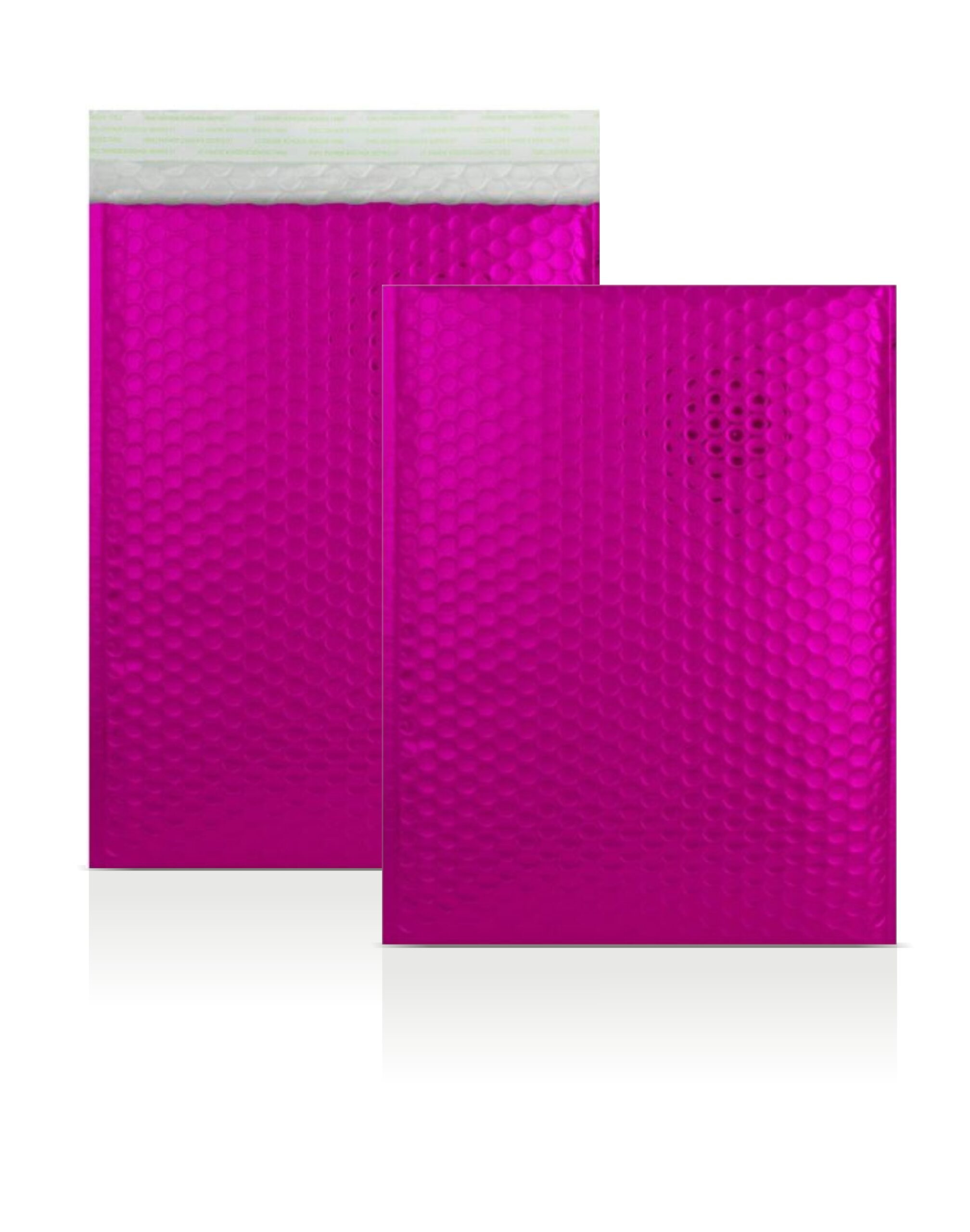 Hot Pink Metallic Strong Seal Bubble Envelopes - 324 x 230 mm