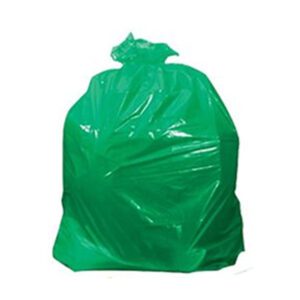 Green HEAVY DUTY 160G - 40 Mu Refuse Sacks Bin Liners Rubbish 18" x 29" x 38" inch Size Bags