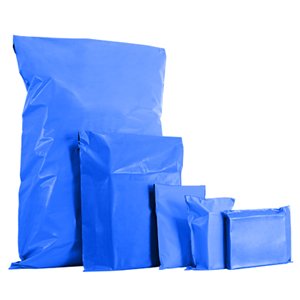 Blue Mailing Bags