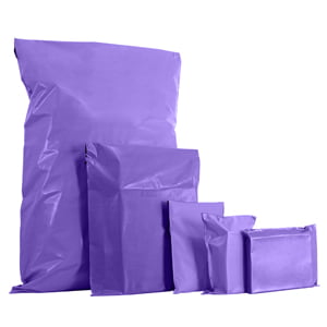 Purple Mailing Bags