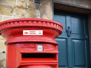 Royal Mail priority post box