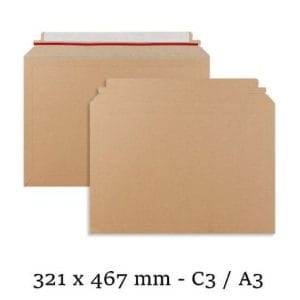 C3 Capacity Book Mailer (Solid Board)