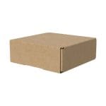 Die Cut Boxes (Brown) - 116 x 116 x 40 mm (4.5 x 4.5 x 1.5 inches)