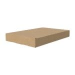 Die Cut Boxes (Brown) - 350 x 228 x 42 mm (14 x 9 x 1.6 inches) - Pack of 5