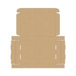 Die Cut Boxes (Brown) - 350 x 228 x 42 mm (14 x 9 x 1.6 inches) - Pack of 5
