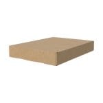 Die Cut Boxes (Brown) - 350 x 260 x 50 mm (14 x 10 x 2 inches)- Pack of 5