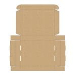 Die Cut Boxes (Brown) - 350 x 260 x 50 mm (14 x 10 x 2 inches)- Pack of 5