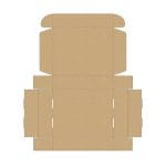 Die Cut Boxes (Brown) - 360 x 280 x 80 mm (14 x 11 x 3 inches) - Pack of 5