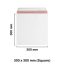 300x300 mm White Board Envelopes with Peel & Seal Strip - Square Envelopes