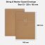 C5 Size String & Washer Envelopes Bottom Tie Manilla Brown With Gusset