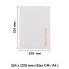 C4 A4 White Hard Board Backed Envelopes – Box of 125